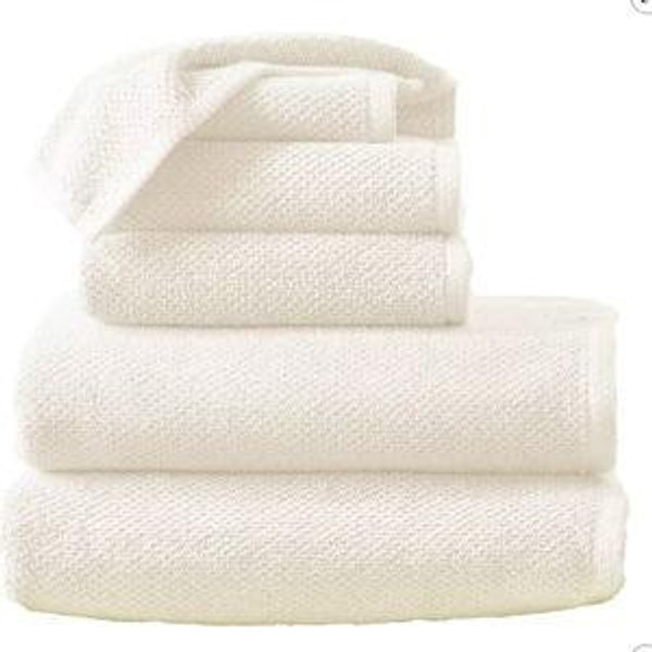 Cotton Quick Dry Textured Bath Towel - Great Bay Home