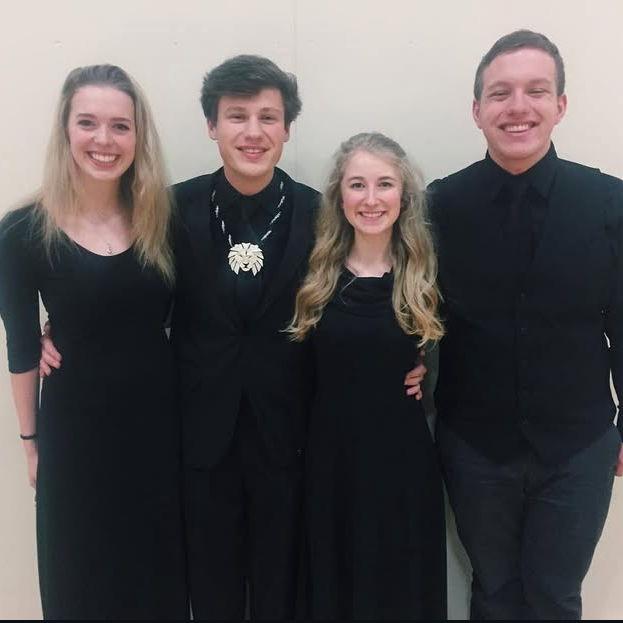 February 14th, 2016. Where the lore began - the very first photo of us was taken when we met, our senior year of high school, at the Washington All-State Band weekend.