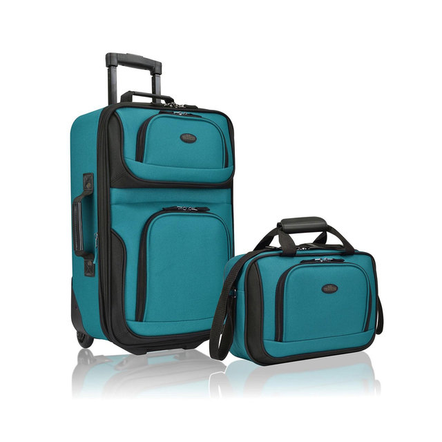 U.S. Traveler Rio 2-Pc. Softside Expandable Wheeled Luggage Set