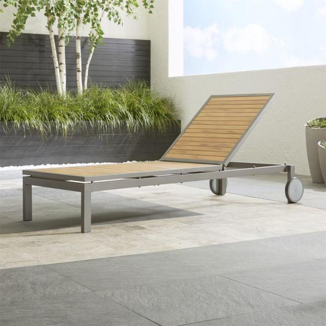 Alfresco Natural Chaise Lounge