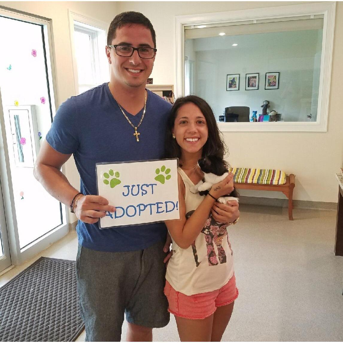 Adopting our girl Zoe :)