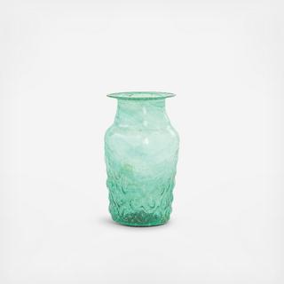 Hand-Blown Recycled Glass Vase