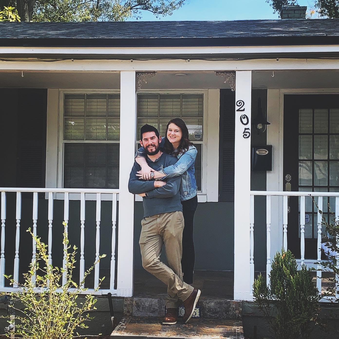 Our first home.