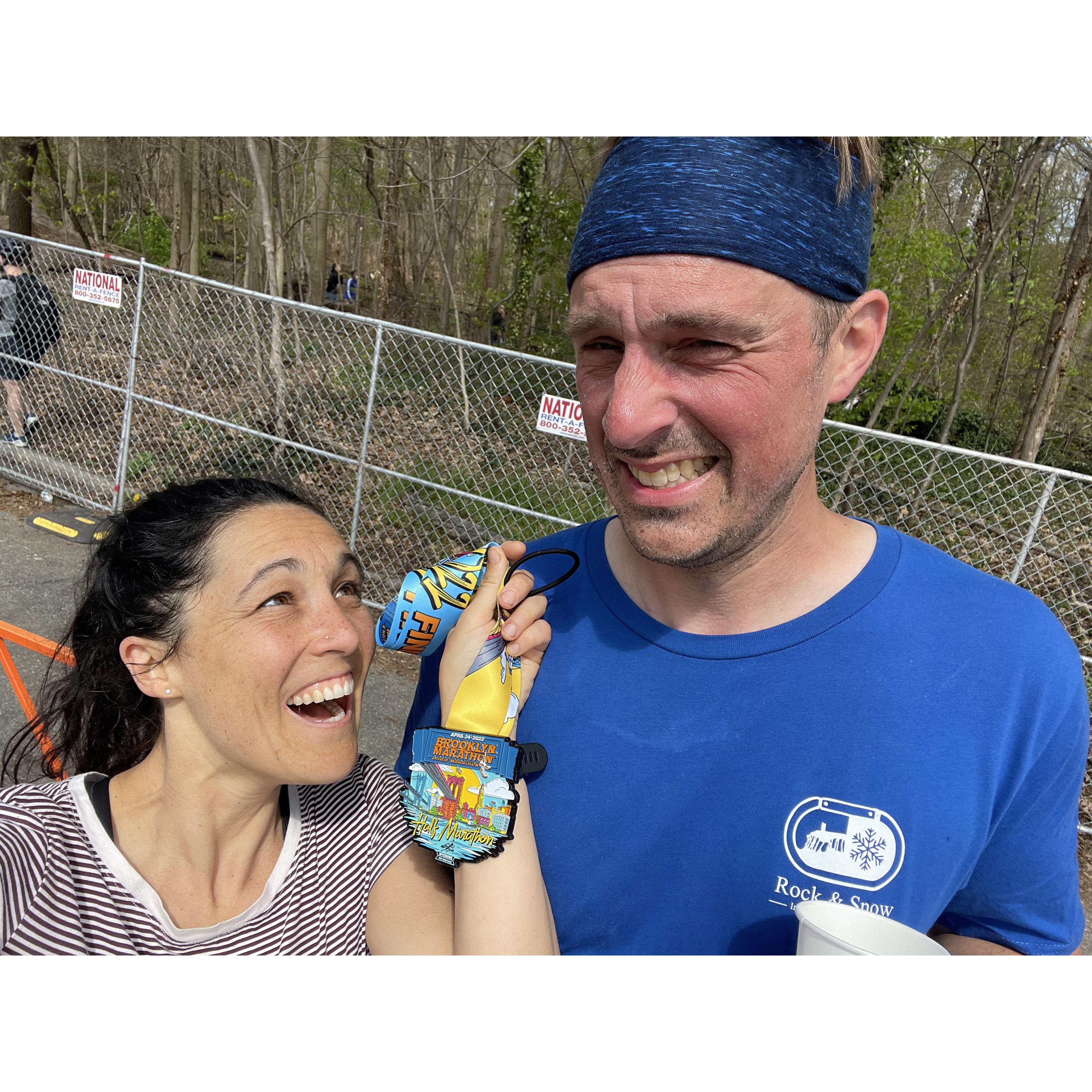 After surviving the Brooklyn Half