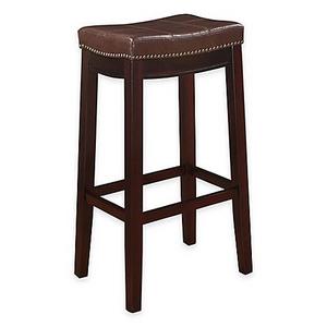 Claridge Patches 30-Inch Bar Stool in Brown