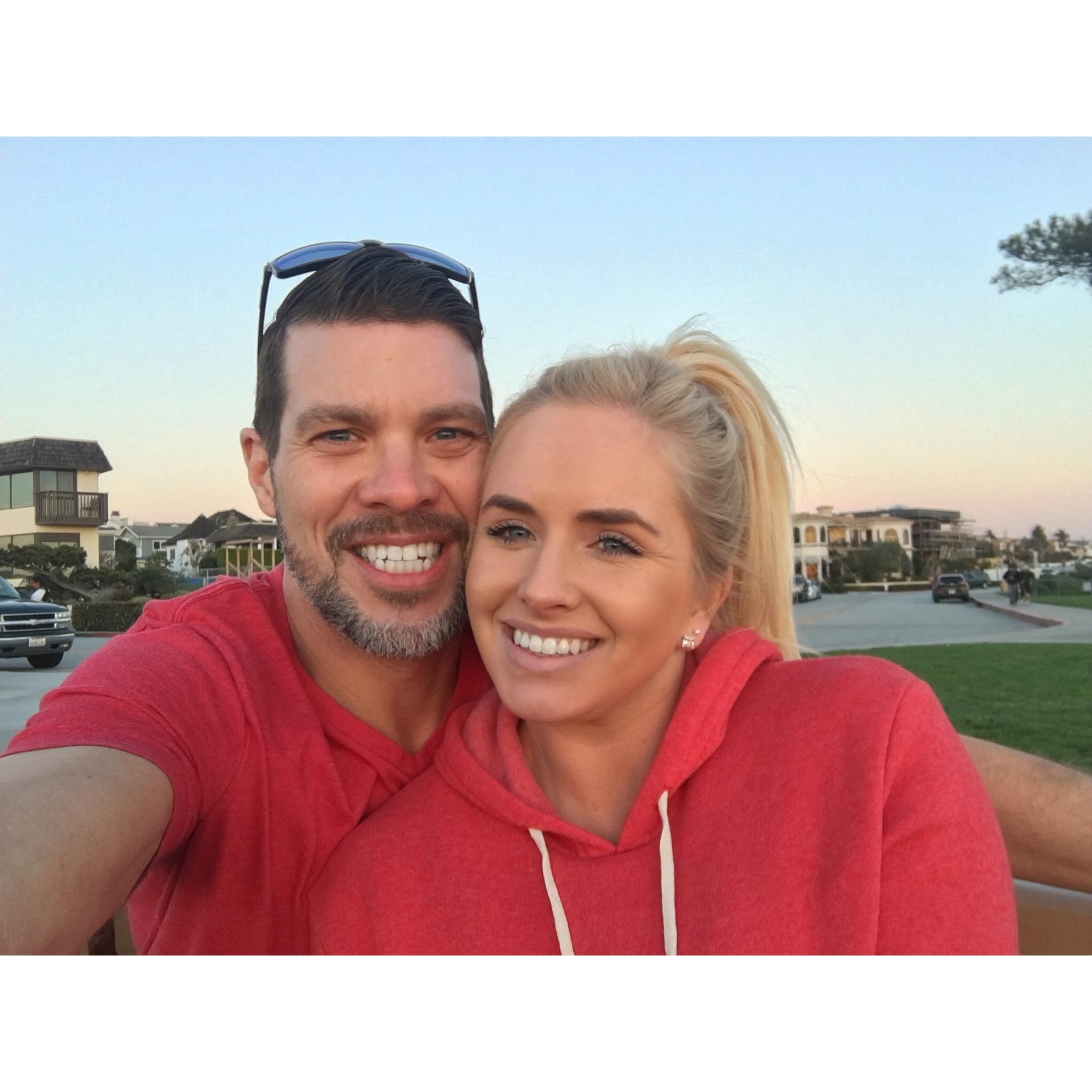 Sunset walk