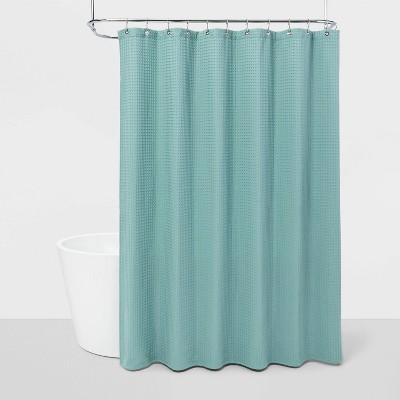 Waffle Weave Shower Curtain - Threshold™