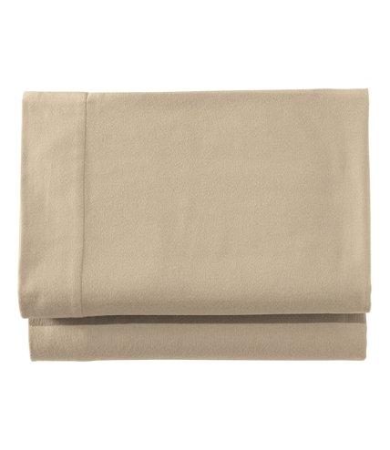 Ultrasoft Comfort Flannel Sheet, Fitted - Natural