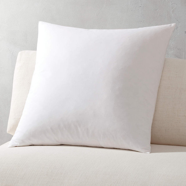 Feather-Down Throw Pillow Insert 23"x23"