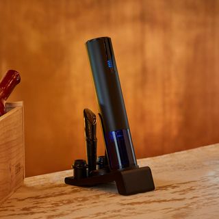 Electric Blue 1 Automatic Wine Opener & Preserver Set