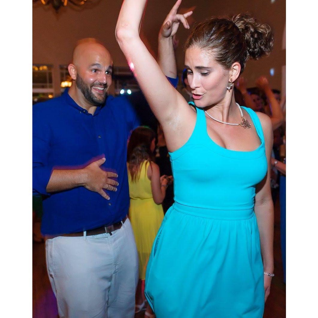 getting down at Payton & Marina's wedding
