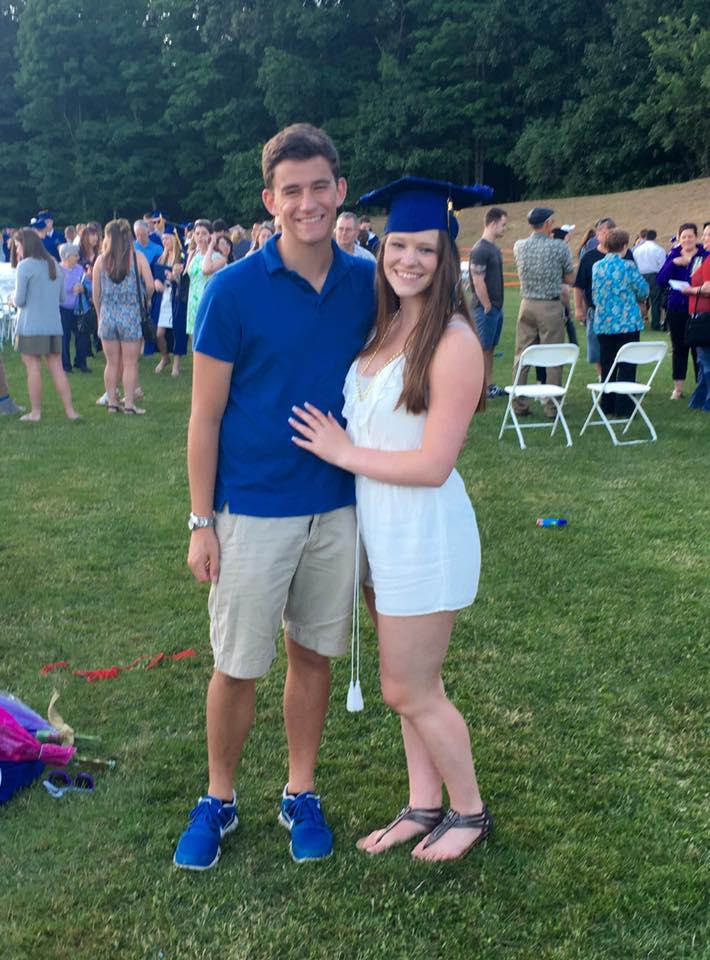 Shaela's high school graduation