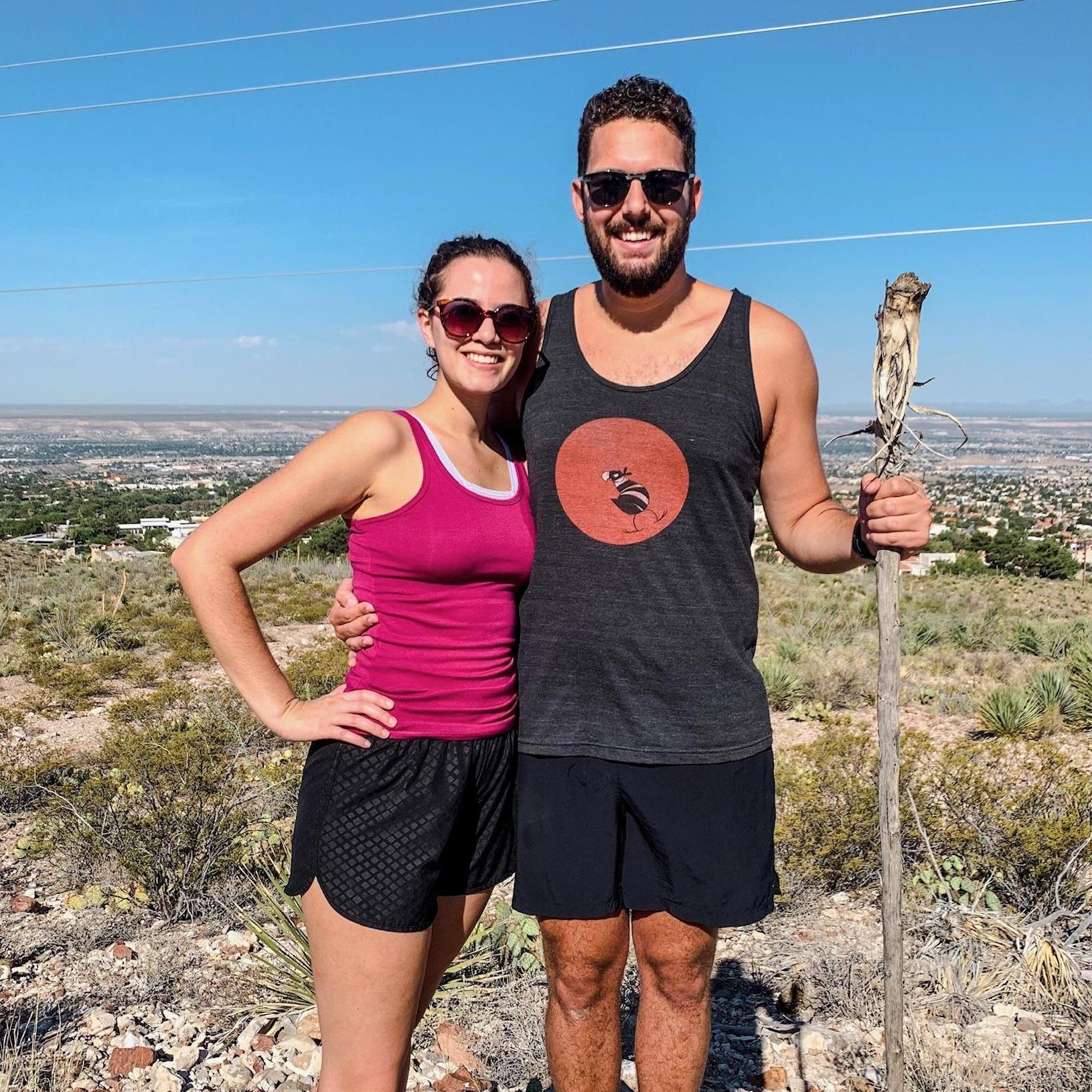 Luke's first trip to El Paso.