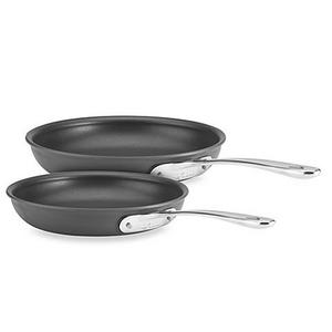 All-Clad B1 Hard Anodized Nonstick 8-Inch and 10-Inch Fry Pans Set