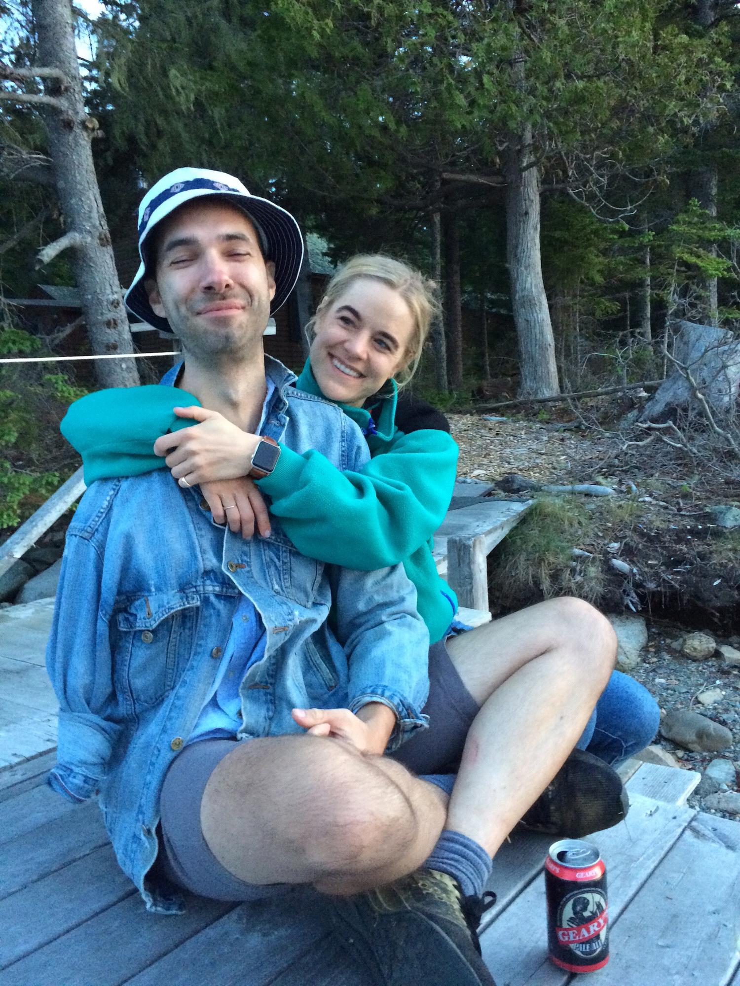 First night on Mount Desert Island