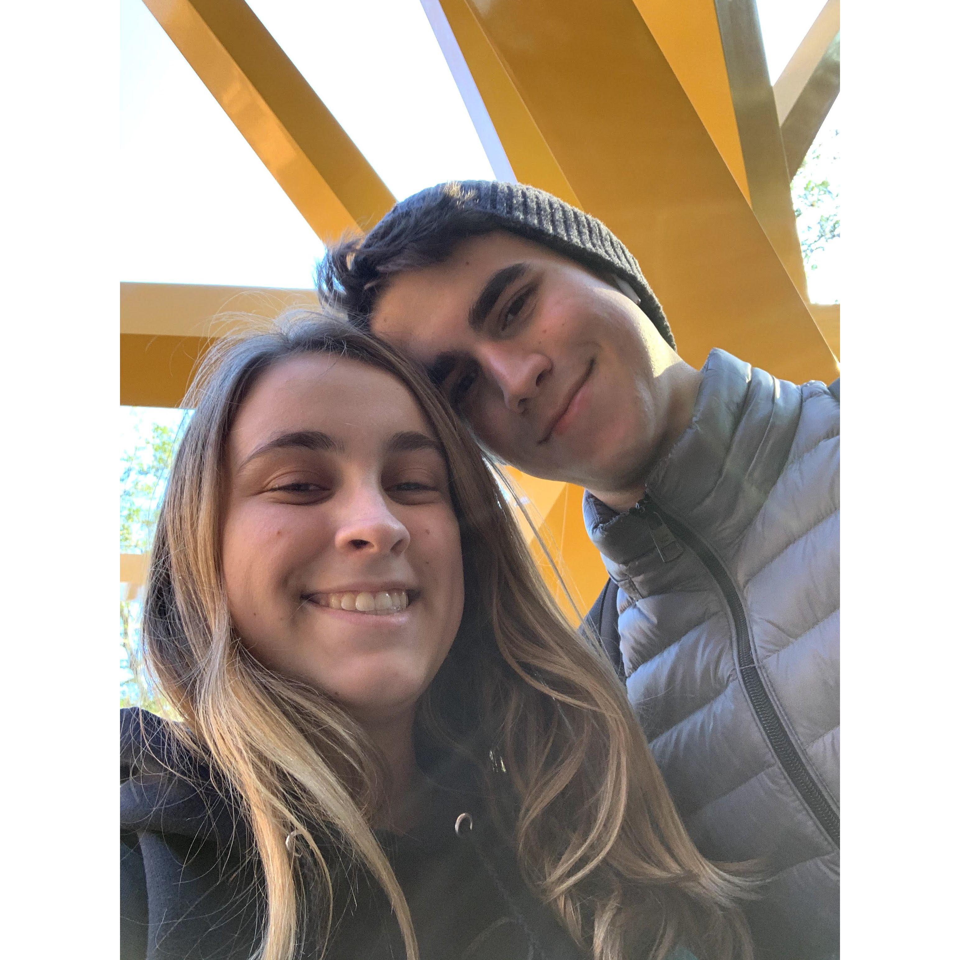 Enjoying College Life Together!