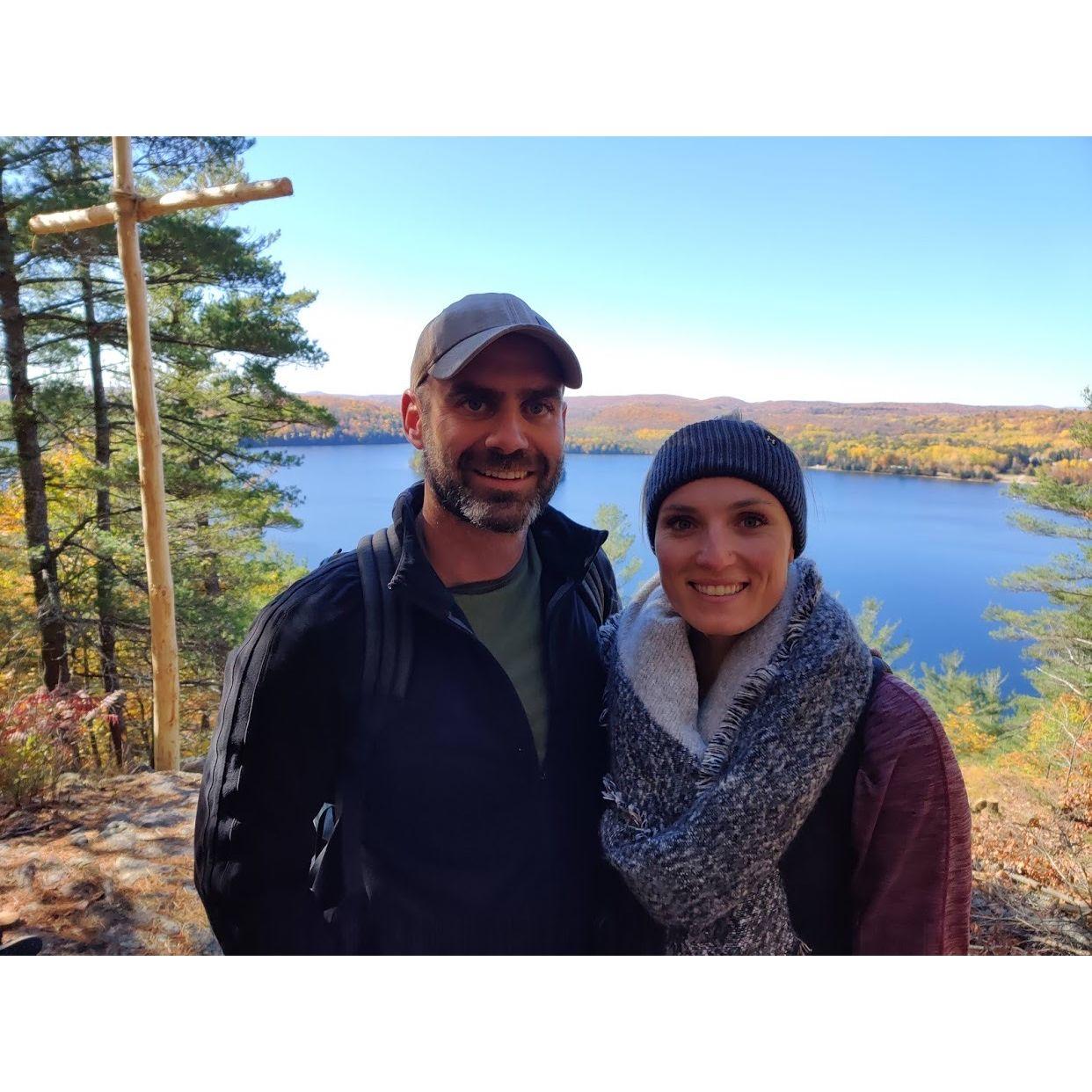 Thanksgiving Hike at the Scout Camp