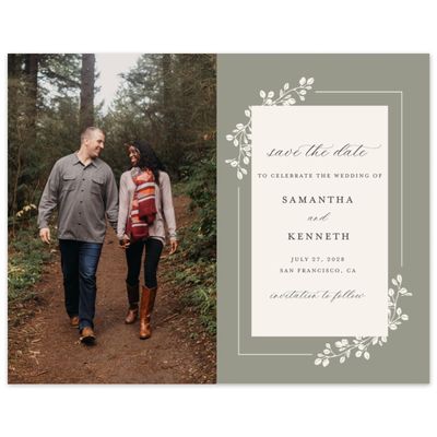 Multi-Colored Wedding Digital Save the Date - Viola Photo