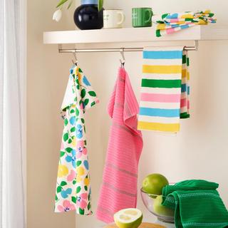 Painterly Bouquet Assorted Kitchen Towel, Set of 6