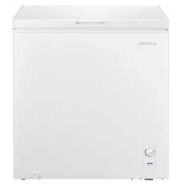 Insignia™ - 7 Cu. Ft. Garage-Ready Chest Freezer - White