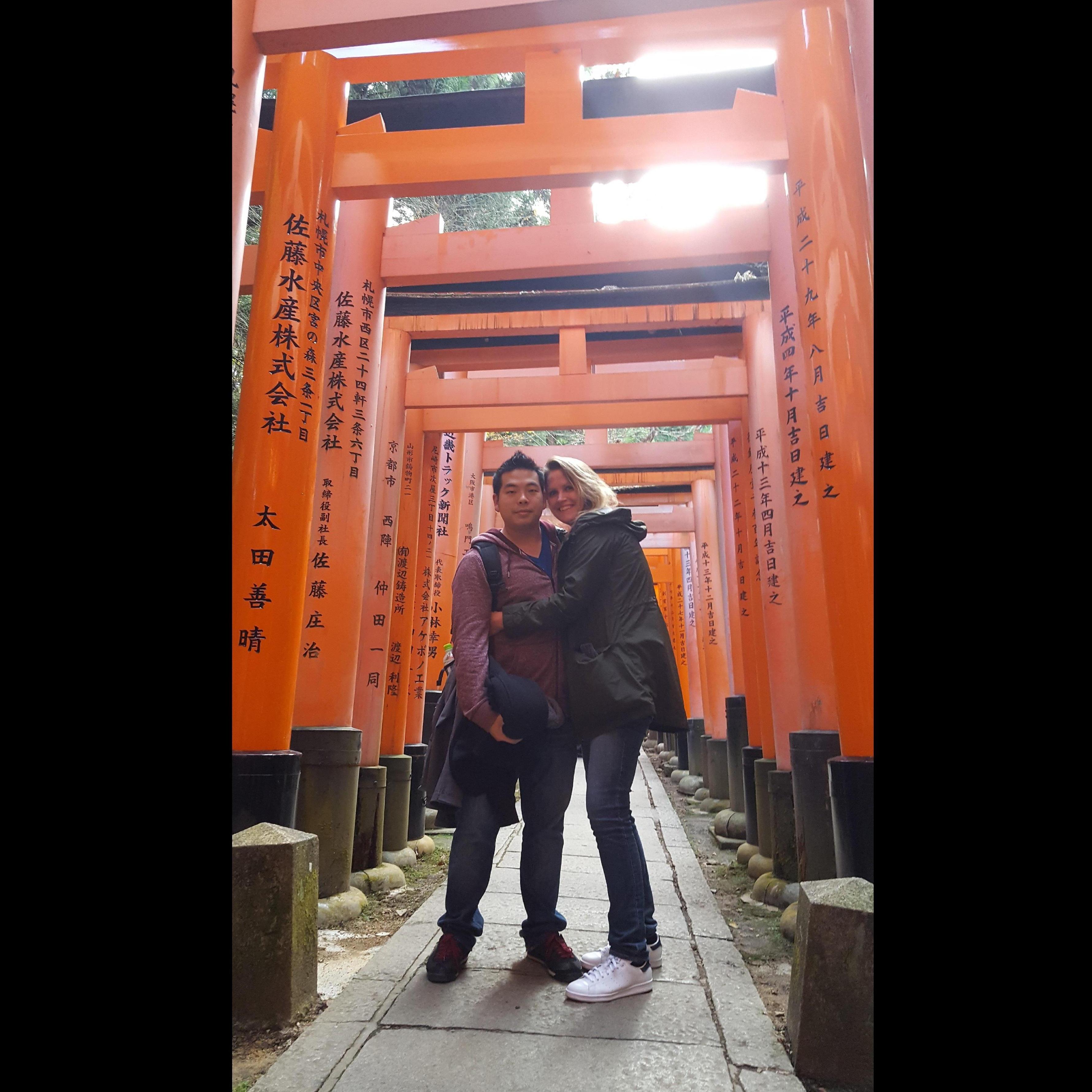 Senbon Tori, Fushimi Inari Taisha. Kyoto Japan