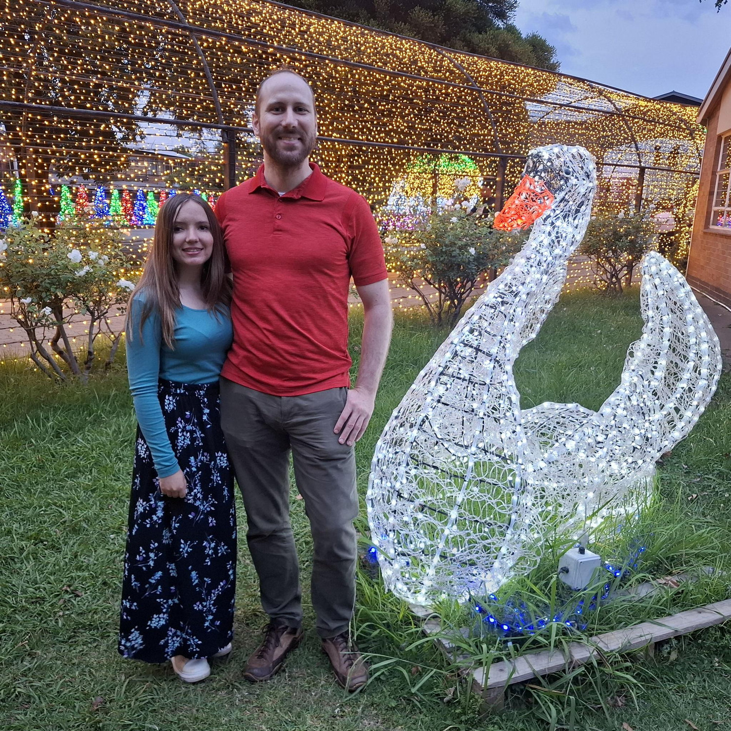 Abraham Kriel Lights Festival.