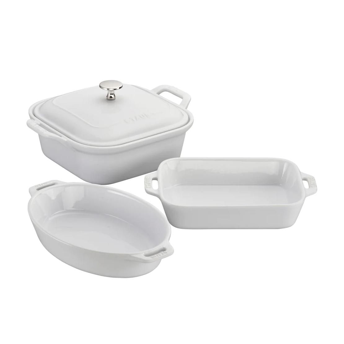 Ceramics Baking Dish Set, Set of 4