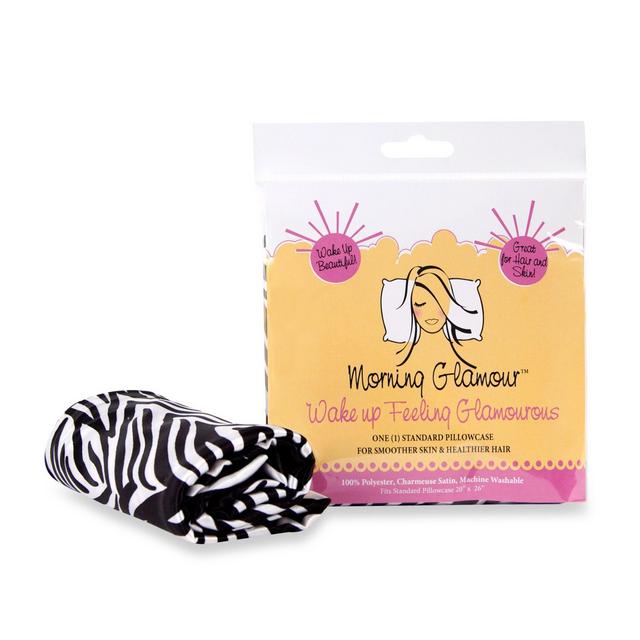 Morning Glamour® Satin Standard Pillowcase in Zebra