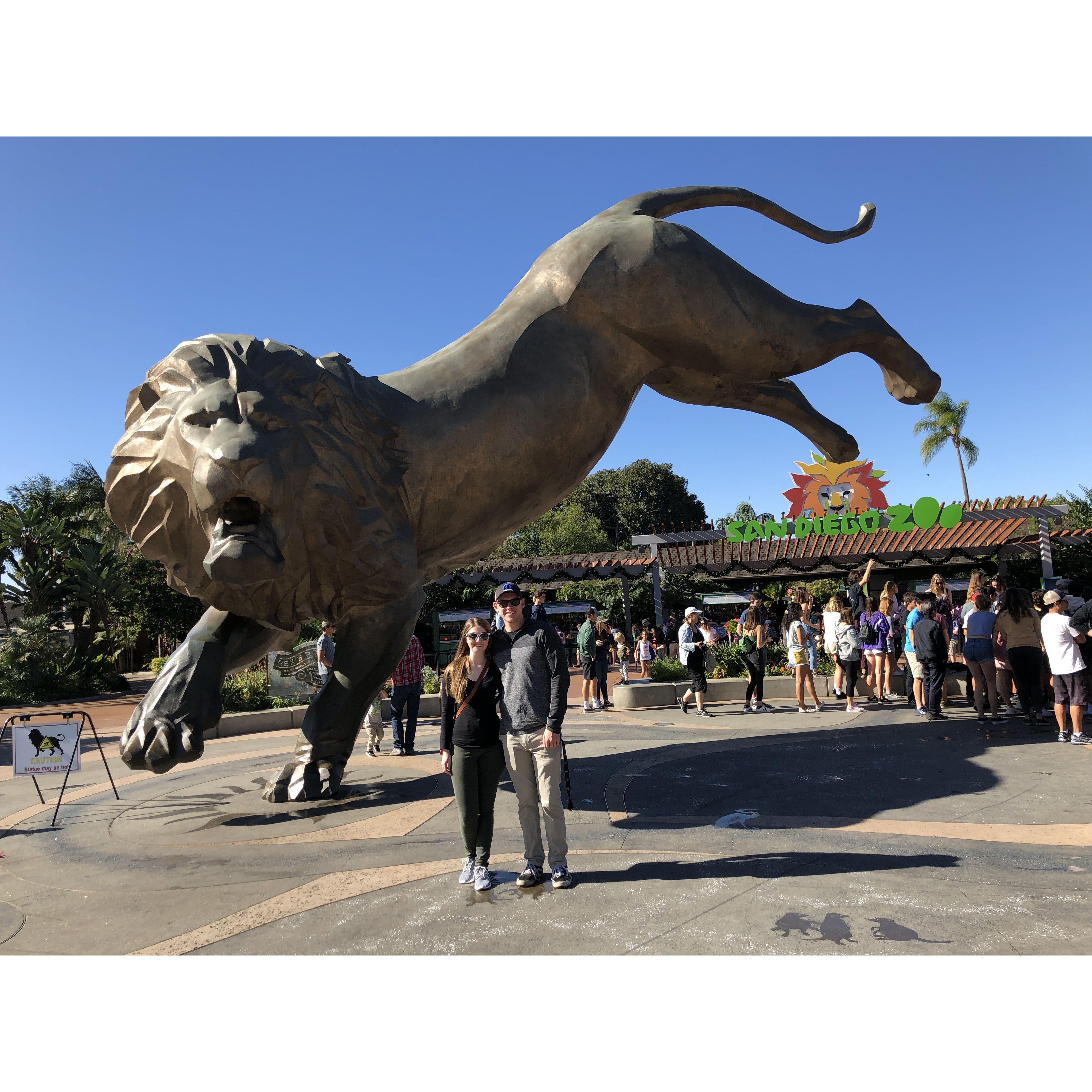 Our day getaway to the San Deigo Zoo.