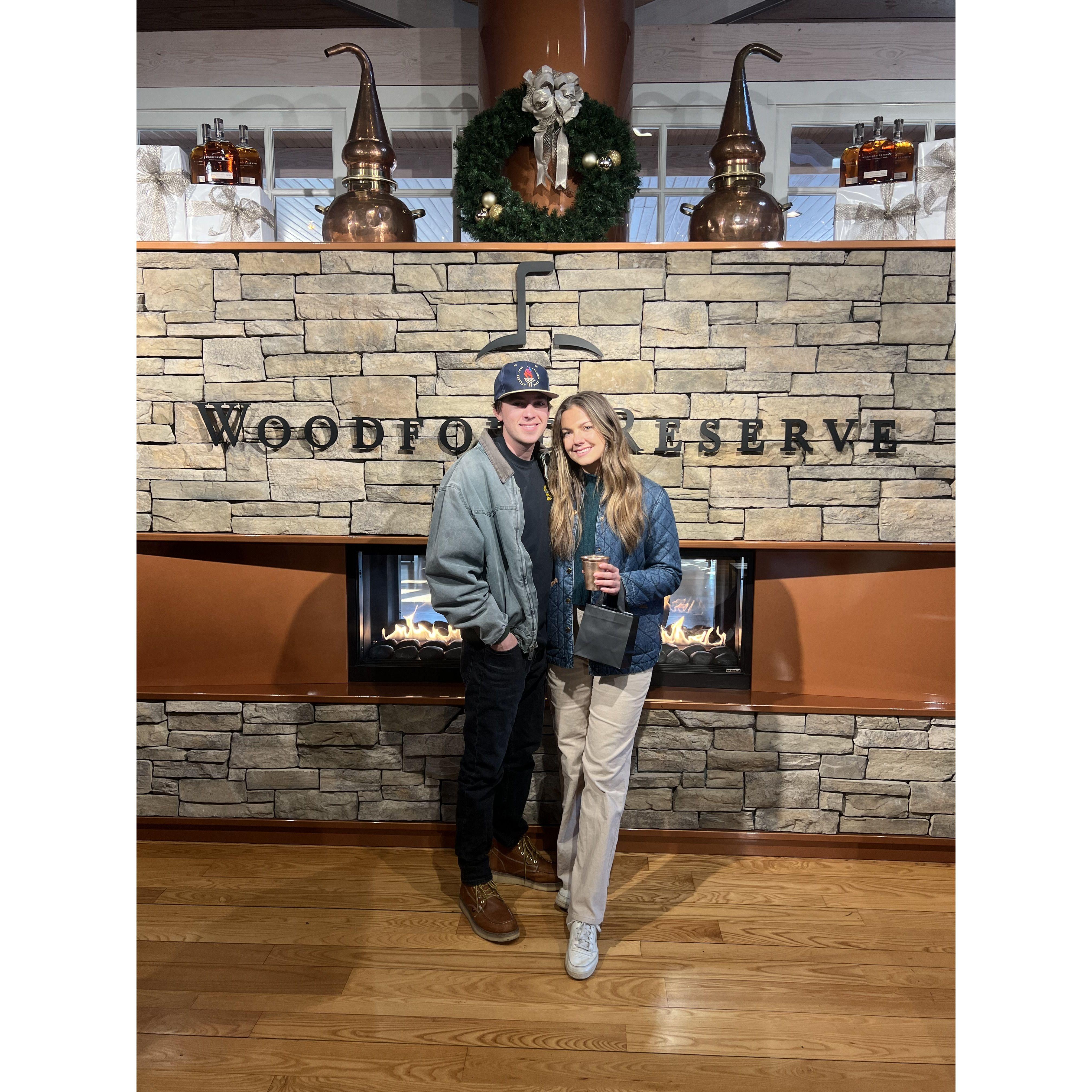 Woodford Reserve on the Bourbon Trail in Kentucku