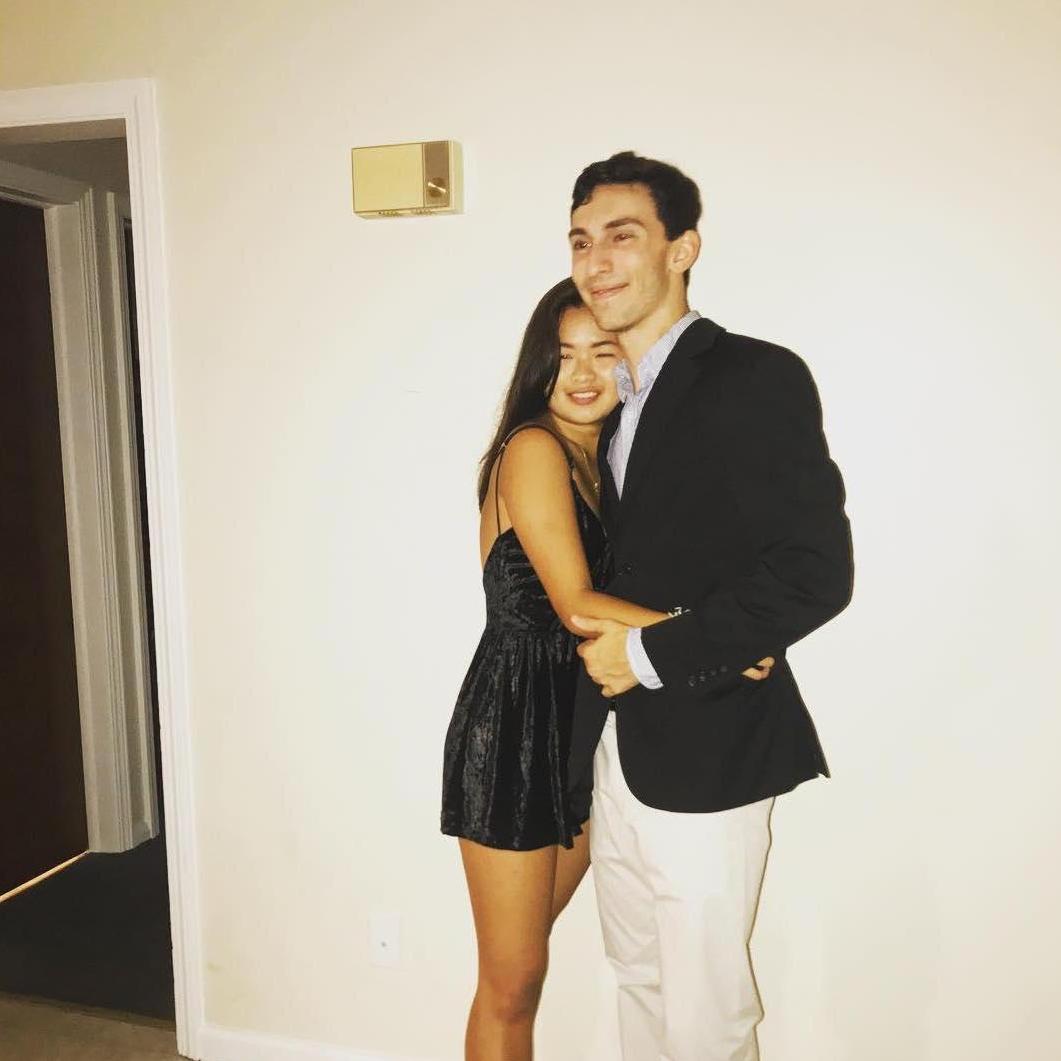 Our first ever picture together, taken September 10, 2018!