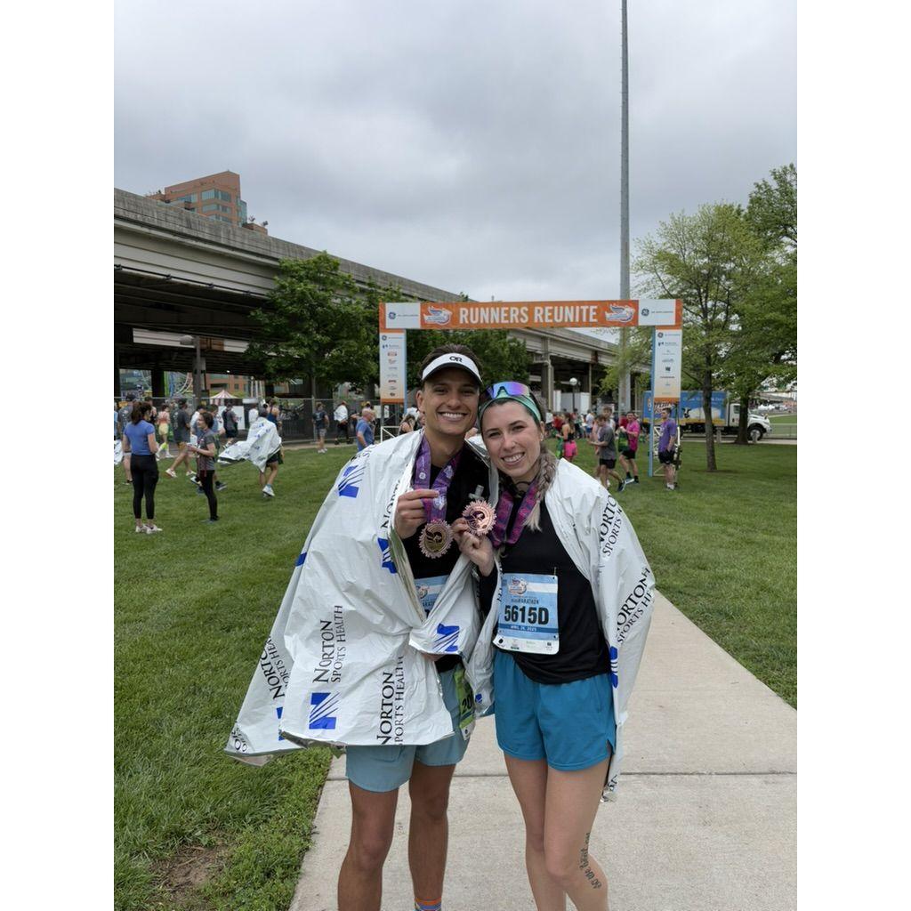 Our first half marathon!