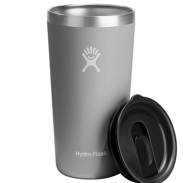 Hydro Flask All Around Stainless Steel Tumbler with Lid and Double-Wall Vacuum Insulation