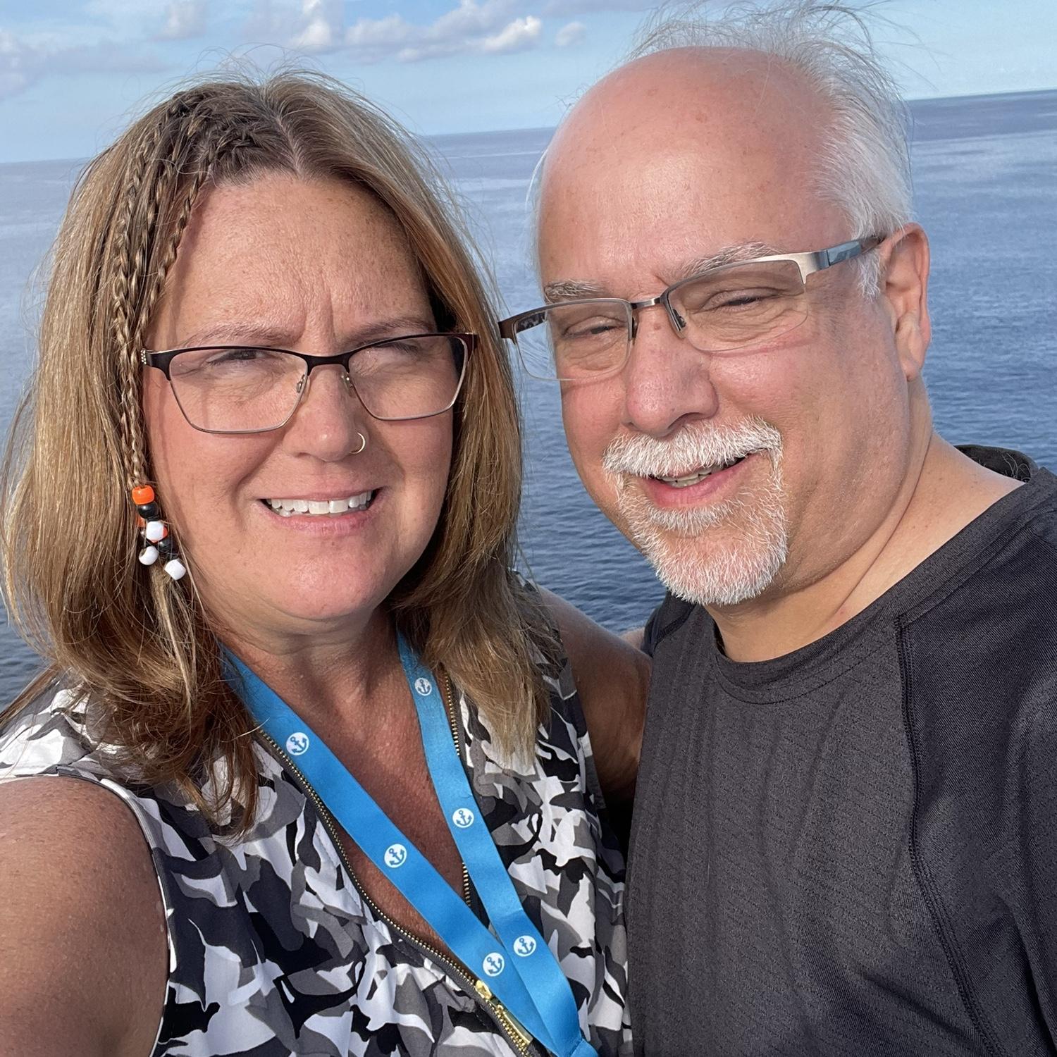 We took a cruise to the Bahamas!