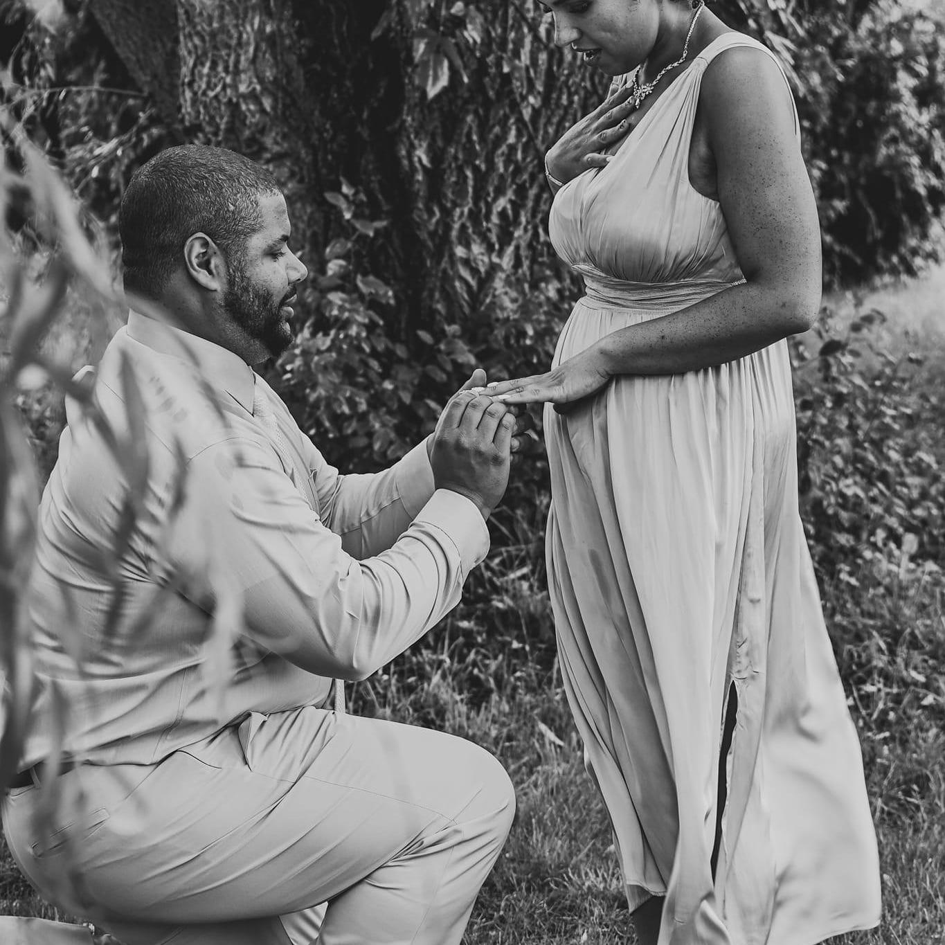 Down on bended knee ;)