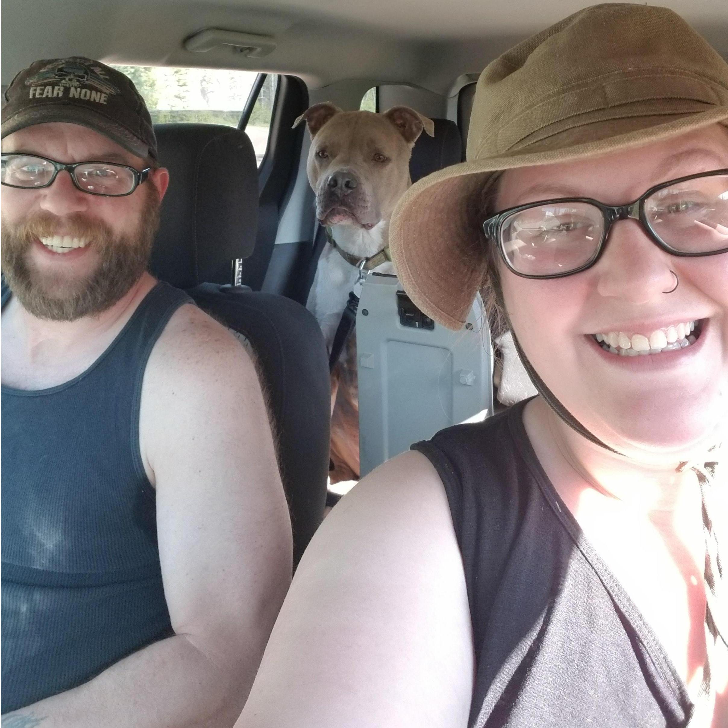 One of our many roadtrips