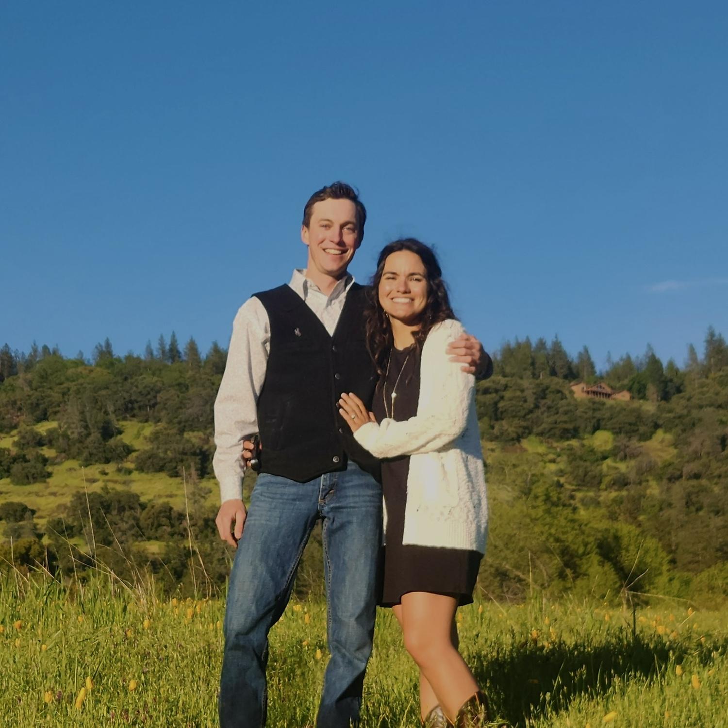 Engagement photo April 2024