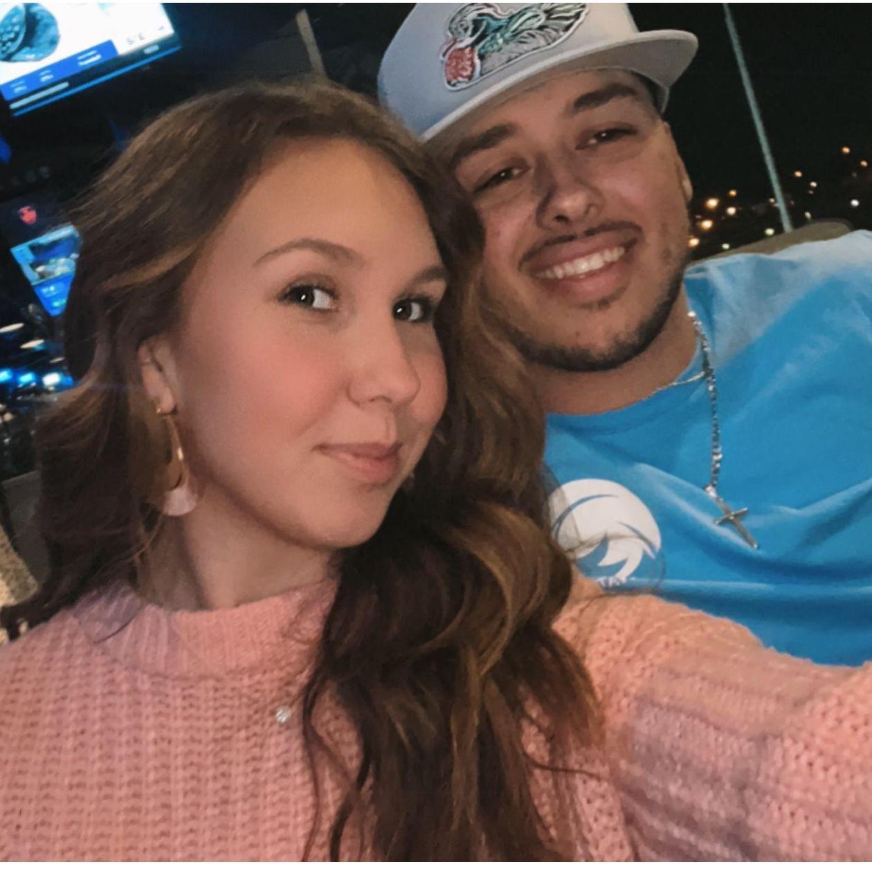 just a pic of us at top golf