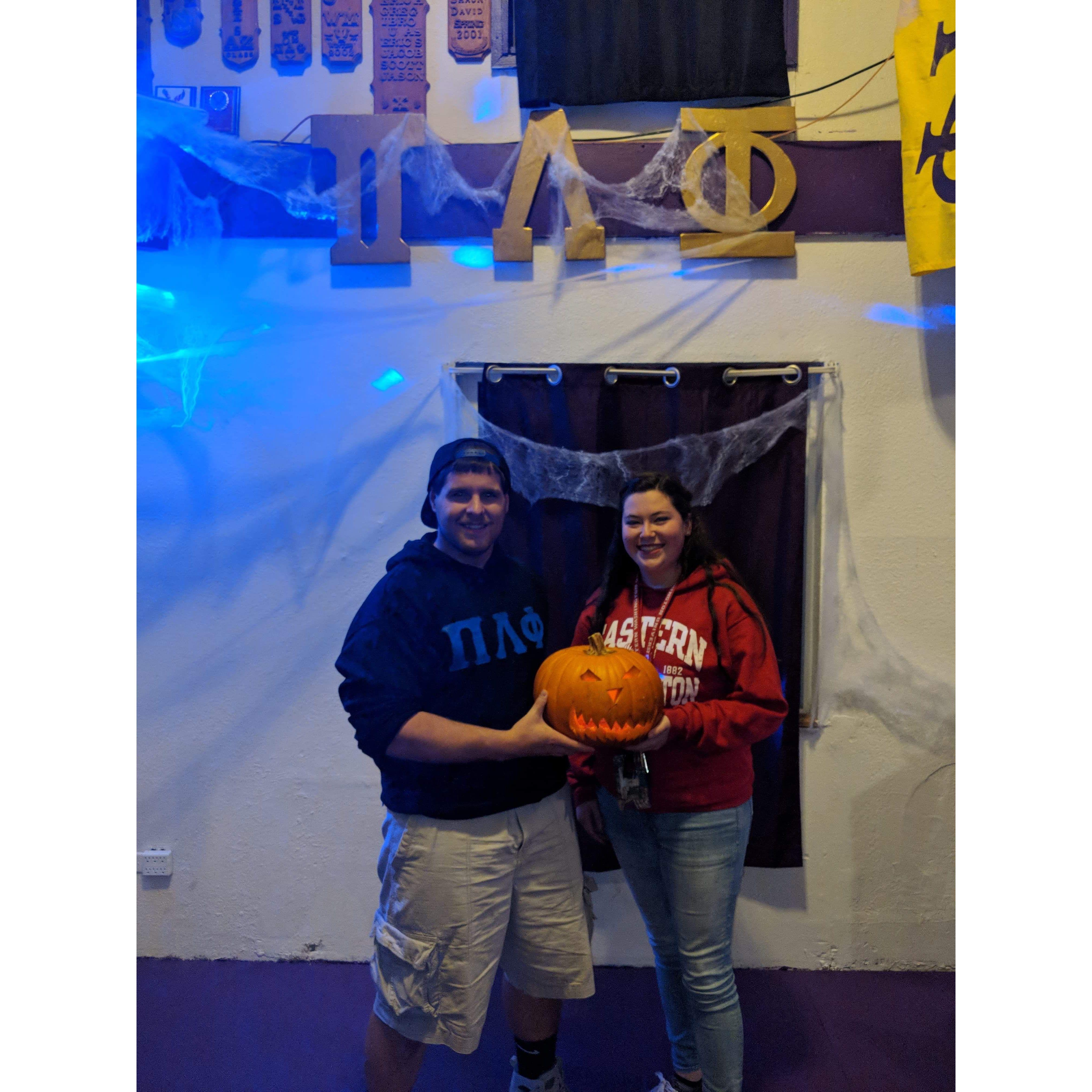 Pumpkin carving - Abbigail's favorite!