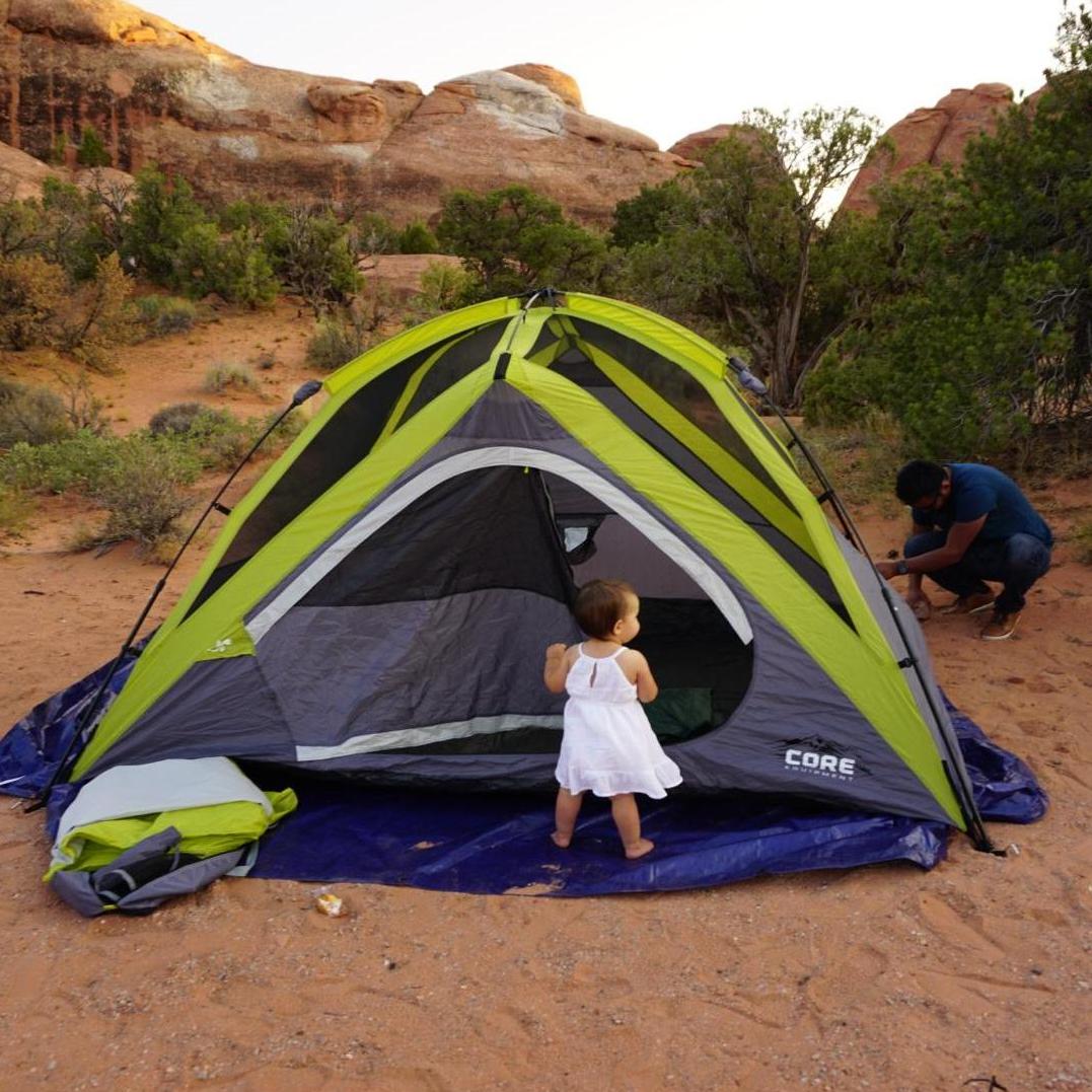 Camping in Moab