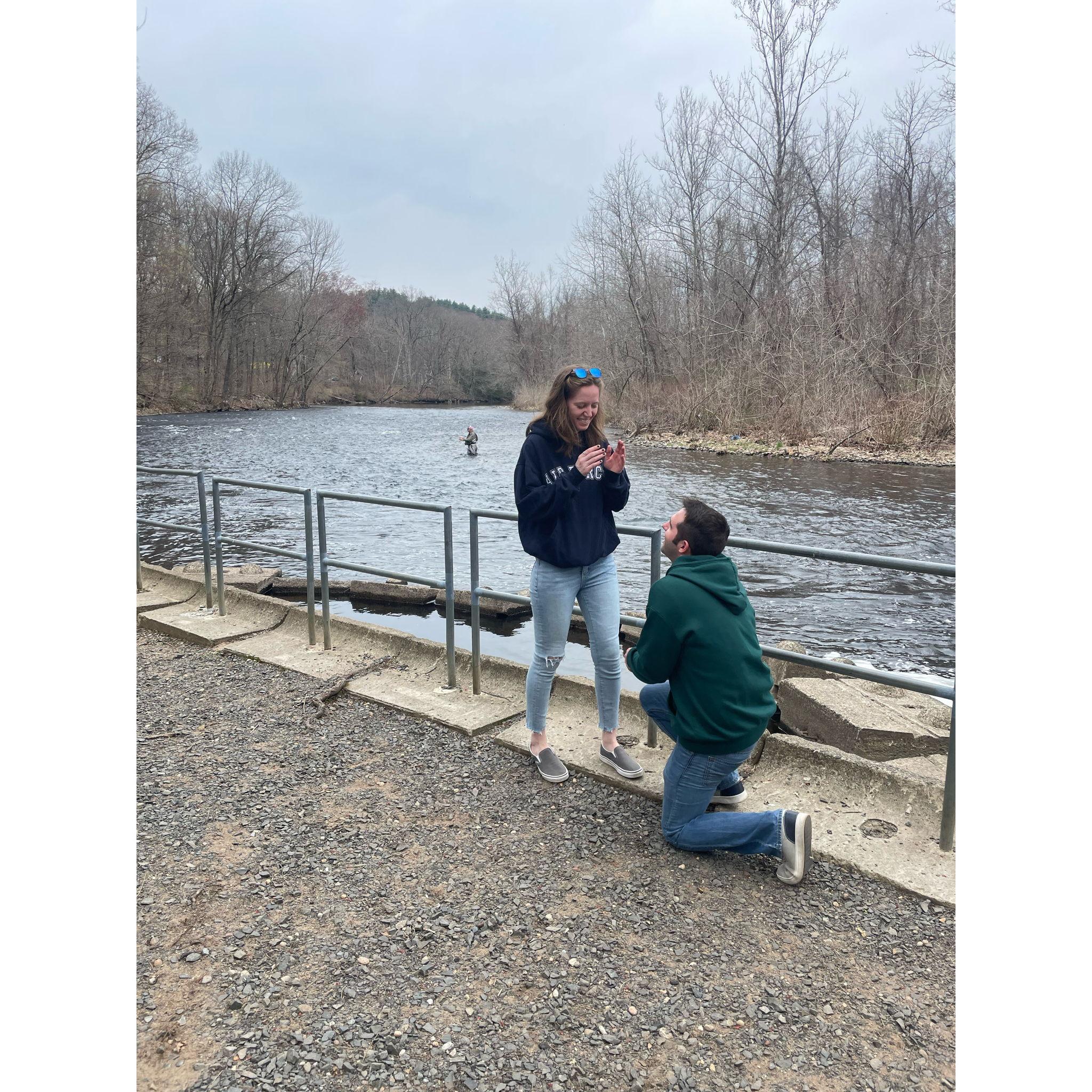 4/19/25 ♡ Proposal by Farmington River ♡