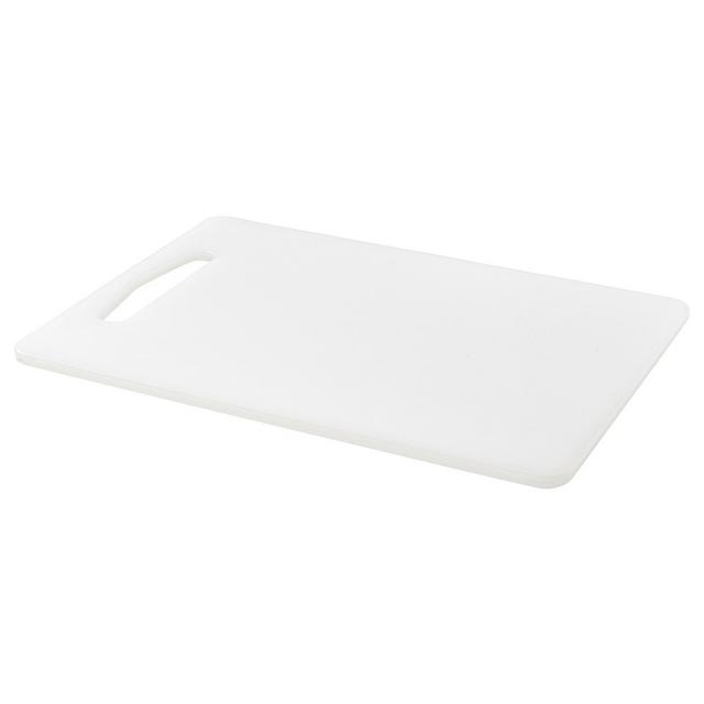 LEGITIM Cutting board, white, 13 ½x9 ½ "Show measurements specifications