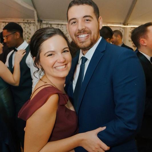 Celebrating our friends’ wedding!