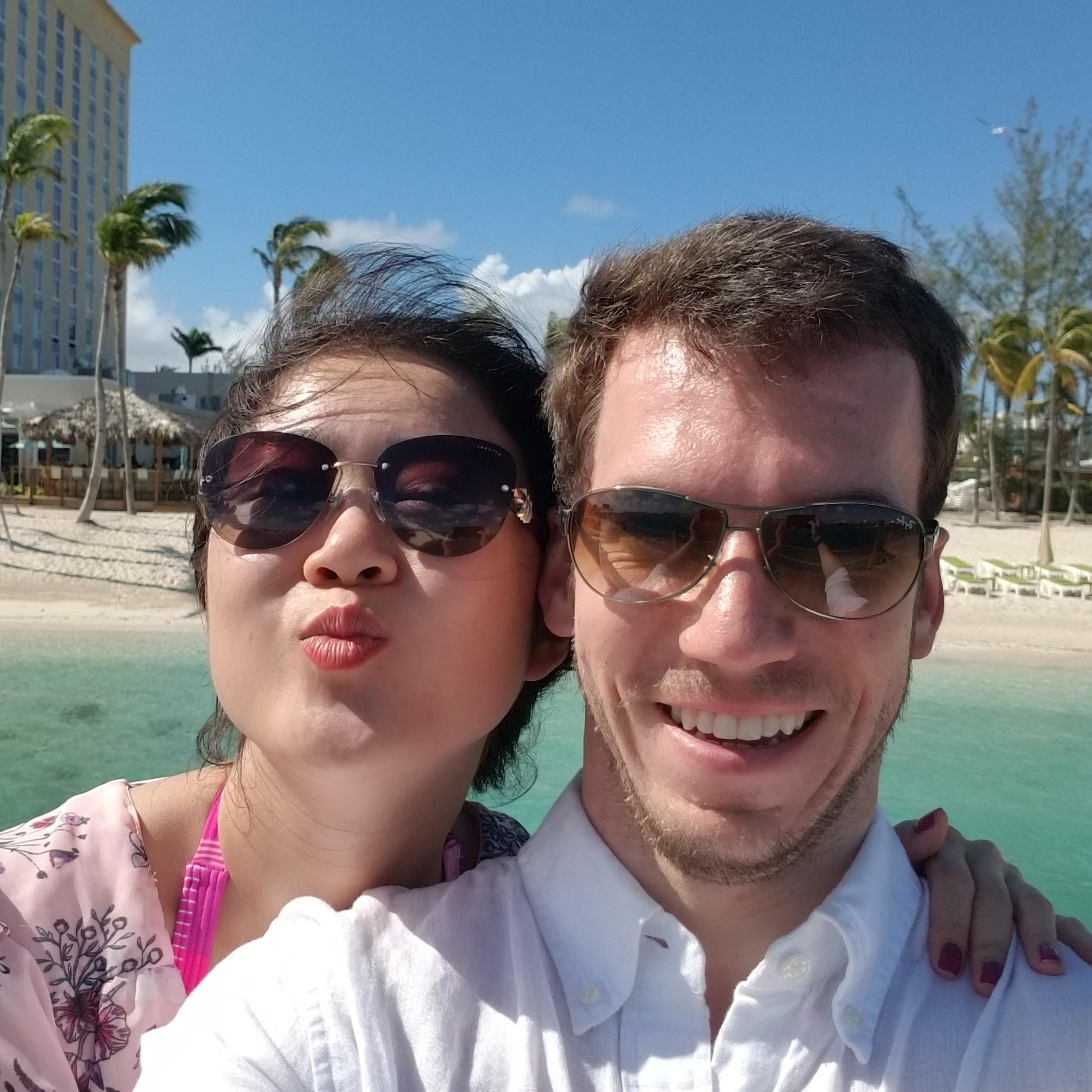 Bahamas for Kelly's birthday! Jul 14, 2017