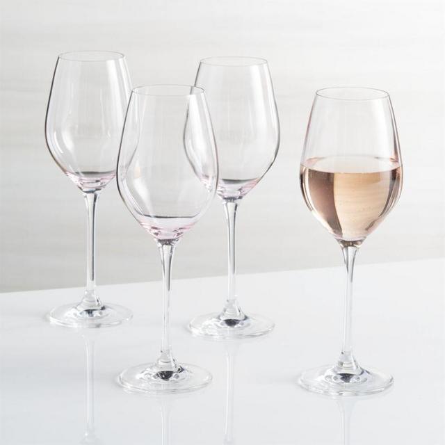 Rose Wine Glass, Set of 4
