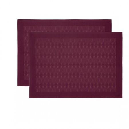 Christofle Set of 2 Cotton Place Mats MOOD Nomade