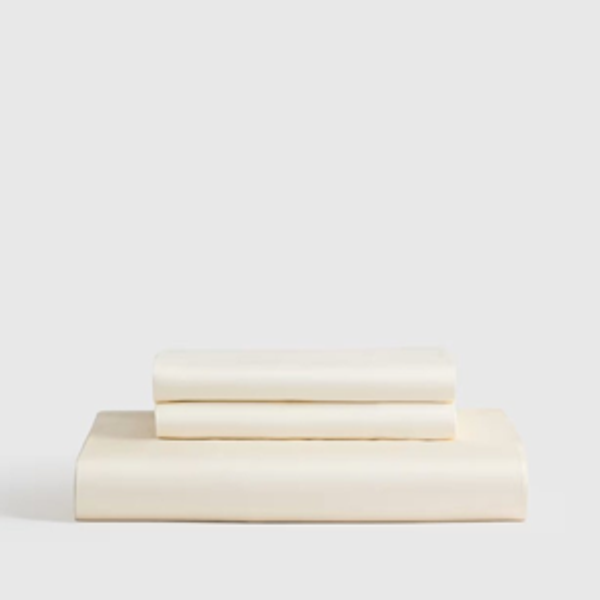 King Bamboo Sheet Set in Ivory - Without Flat Sheet