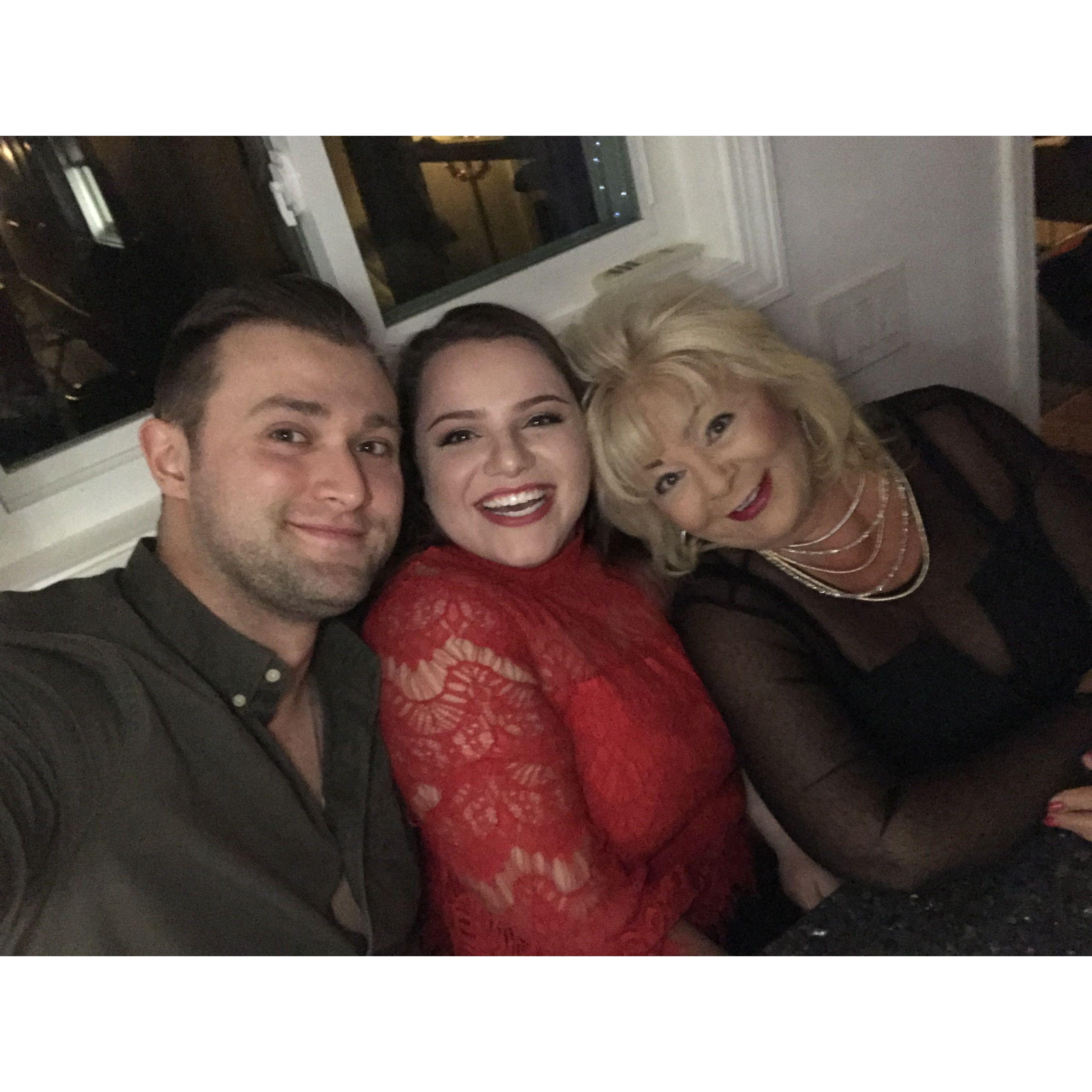 Christmas Dinner, Milford, CT ~ December 2018