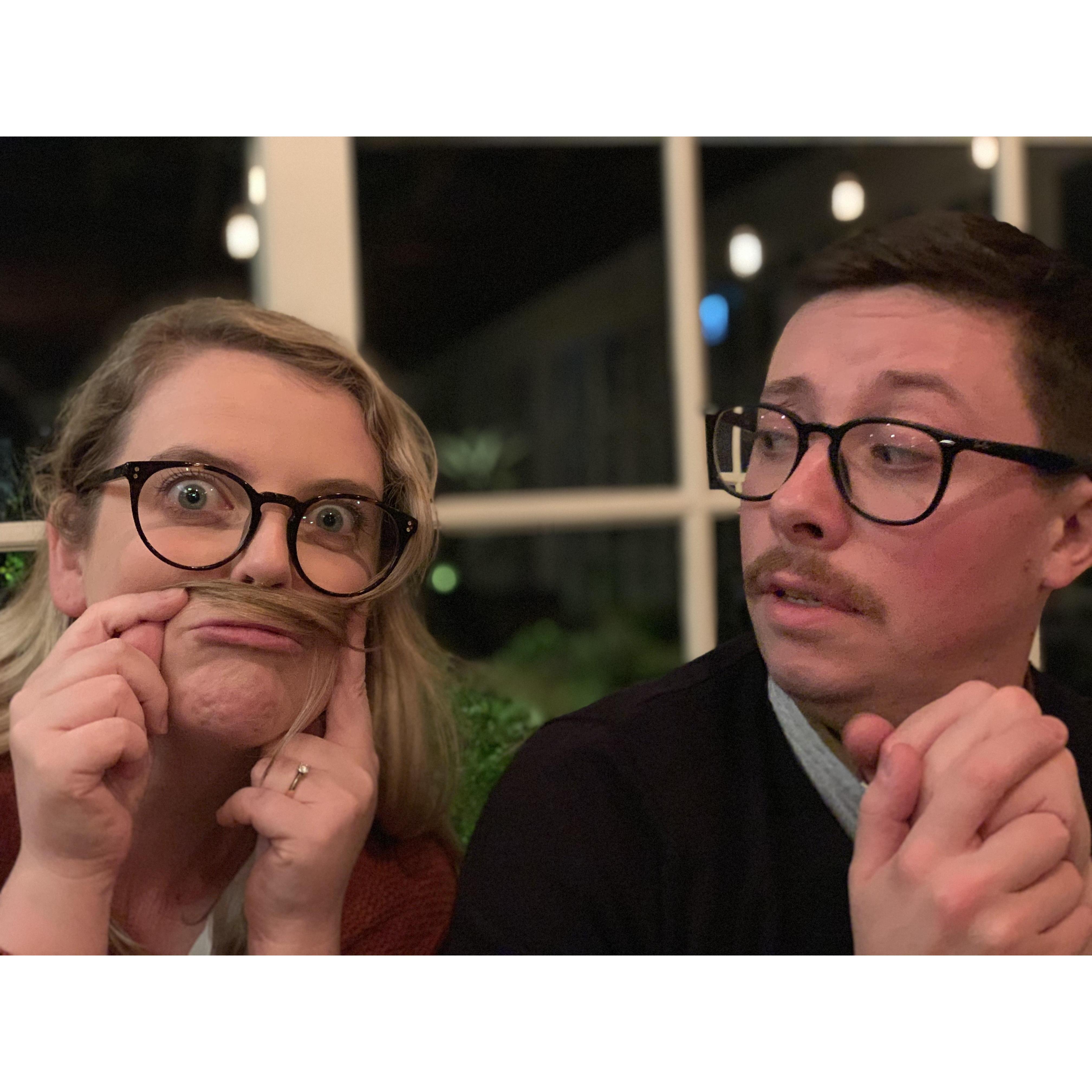 The debut of the Noox 'stache! Chiswick - September 2019