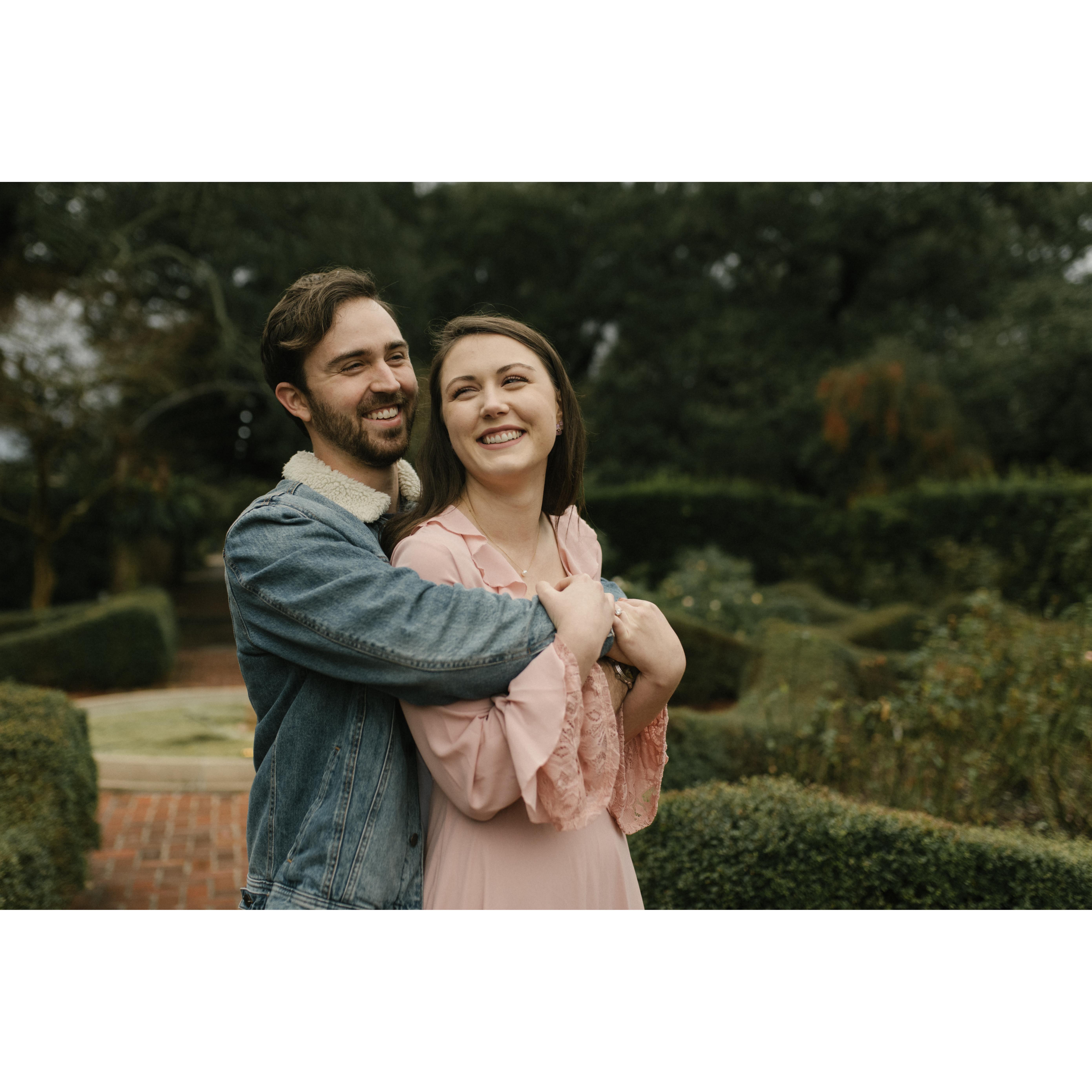 Always laughing when we are together <3 Engagement portraits 2019